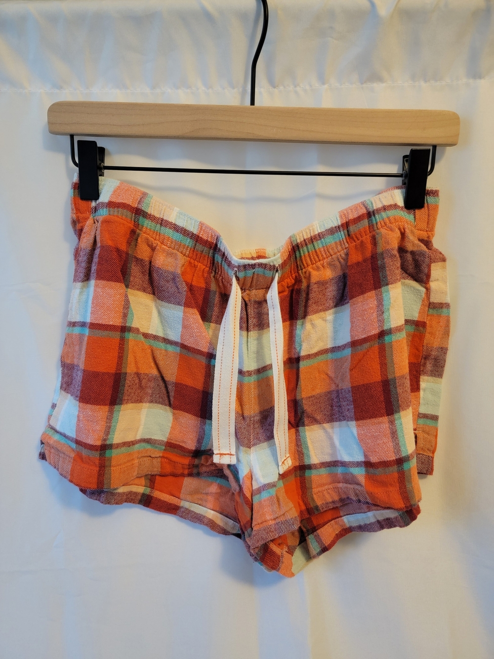 Plaid Pajama Shorts